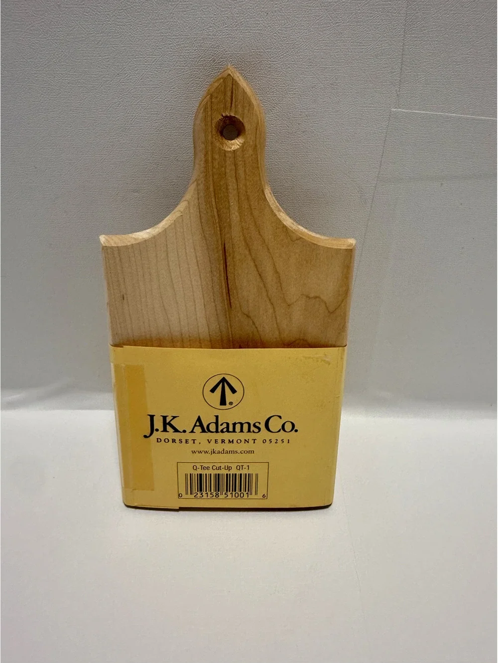 Q-Tee The Handy Cut-Up Wooden Mini Cutting Board from Vermont